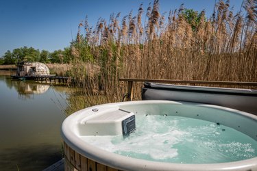 Cabane Spa Végétale 5 pers à Bâgé-Dommartin (2)