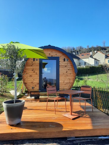 Hébergement AbracadaRoom : Tonneau insolite Le Cerisier - Image 4