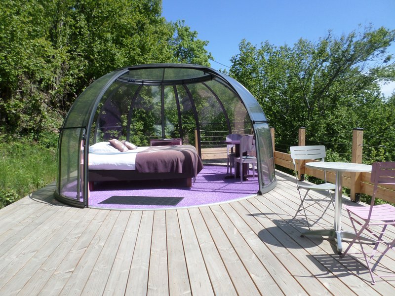 Hébergement AbracadaRoom : Dôme Romance, accès piscine & SPA - Image 2