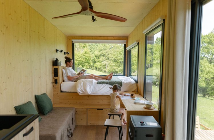 Domaine AbracadaRoom : Parcel Tiny House - face aux Pyrénées proche Toulouse - Image 5