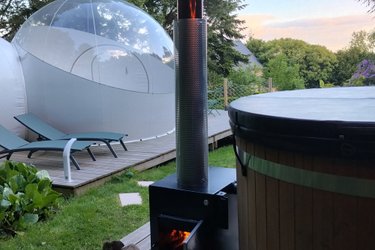 La bulle de la Parenthèse Insolite & Bain nordique à Dialan Sur Chaine (2)