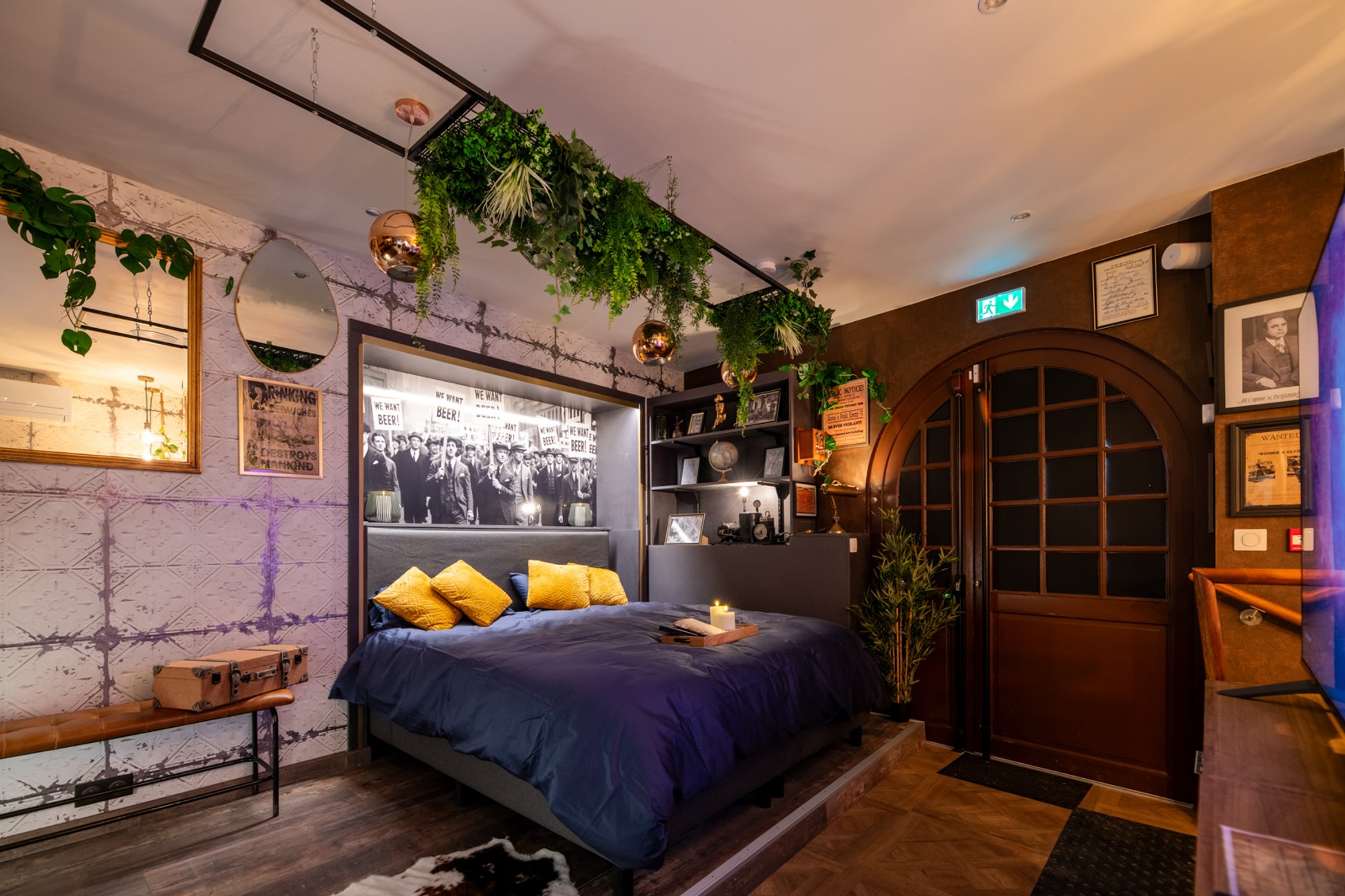 Hébergement UnicStay : Prohibition - Love, Atypique room & Spa & Sauna à Issoudun