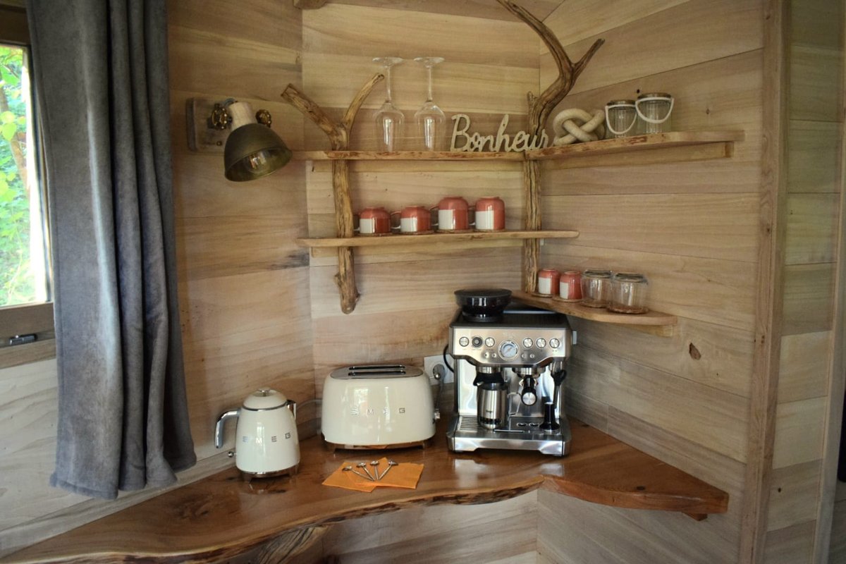 Cabane perchée ASTERIA & Spa à Sarrant (31)