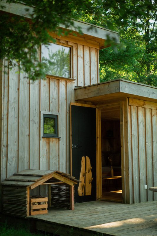 Cabane Spa Ambre à St-Léger-Aux-Bois (2)