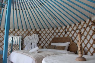 La Yourte cocooning Moroodol et son bain nordique