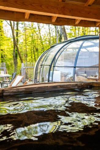 Hébergement AbracadaRoom : Grand dôme perché Spa - Geai des chênes - Image 39