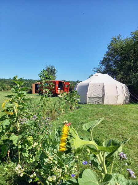 Hébergement AbracadaRoom : Magic bus met glamping tent - Image 24