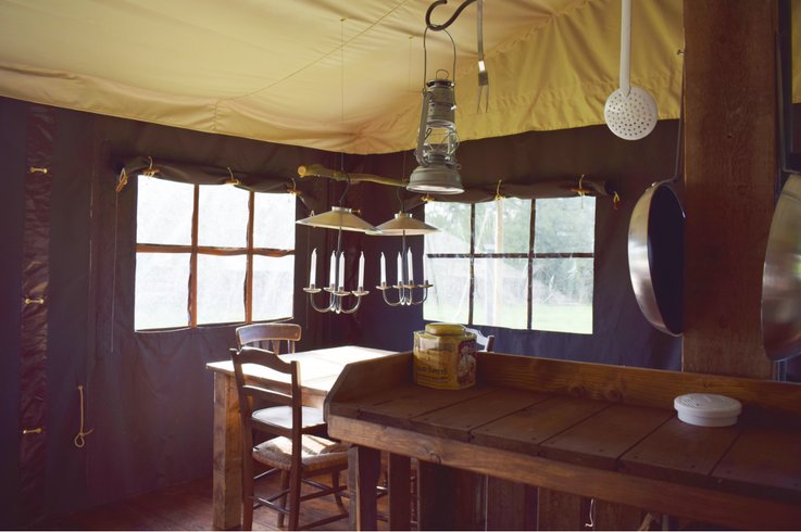 Hébergement AbracadaRoom : Lodge 4 champêtre avec douche privée extérieure - Image 8