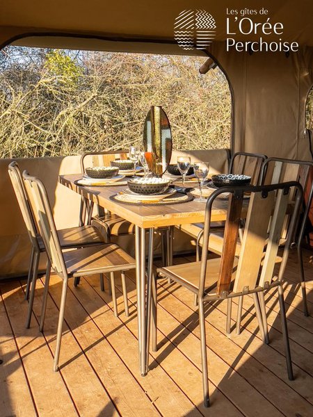 Hébergement AbracadaRoom : Tente Lodge de l'Orée Perchoise - Image 4