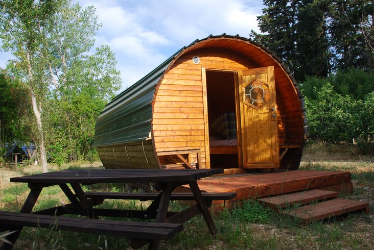 Hébergement AbracadaRoom : Le Tonneau du Nid'Oiselet - au coeur d'une ferme en Provence - Image 8