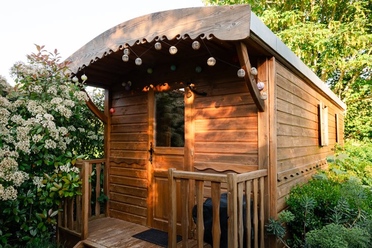 Hébergement AbracadaRoom : Roulotte la Clé du Luberon & SPA - Image 4