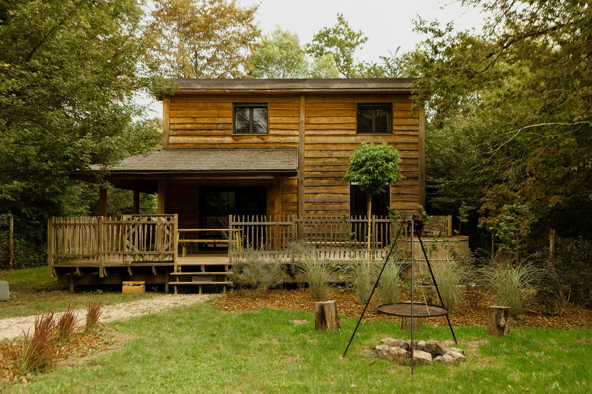 Hébergement UnicStay : Cabane Spa Le Refuge à St-Léger-Aux-Bois