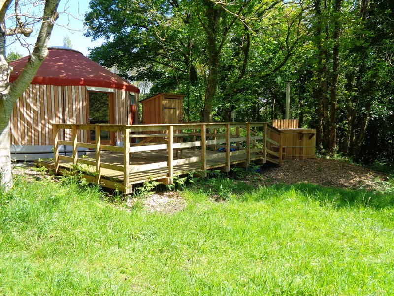 Hébergement AbracadaRoom : Yourte Tweed & Spa - Image 1