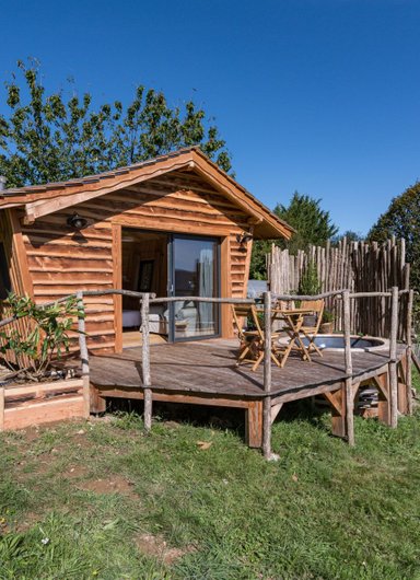 Cabane Romantique et Nature en Ariège - Spa et vue panoramique