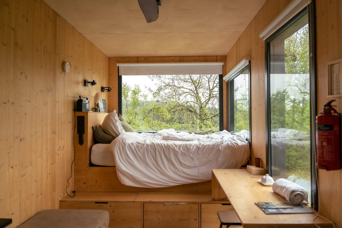 Parcel Tiny House - montagnes et vignes dans l'AOC du Bugey à Revonnas (60)
