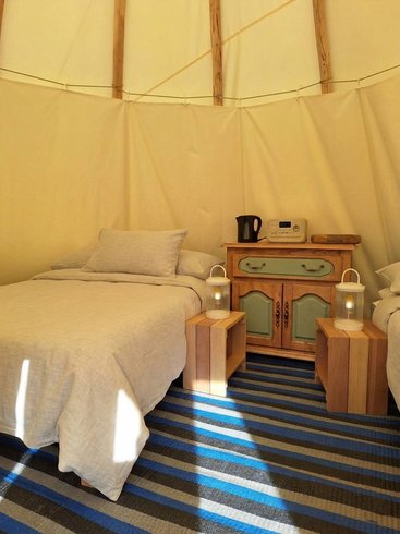 Hébergement AbracadaRoom : TIPIS nature, coucher de soleil et petit-déjeuner - Image 7