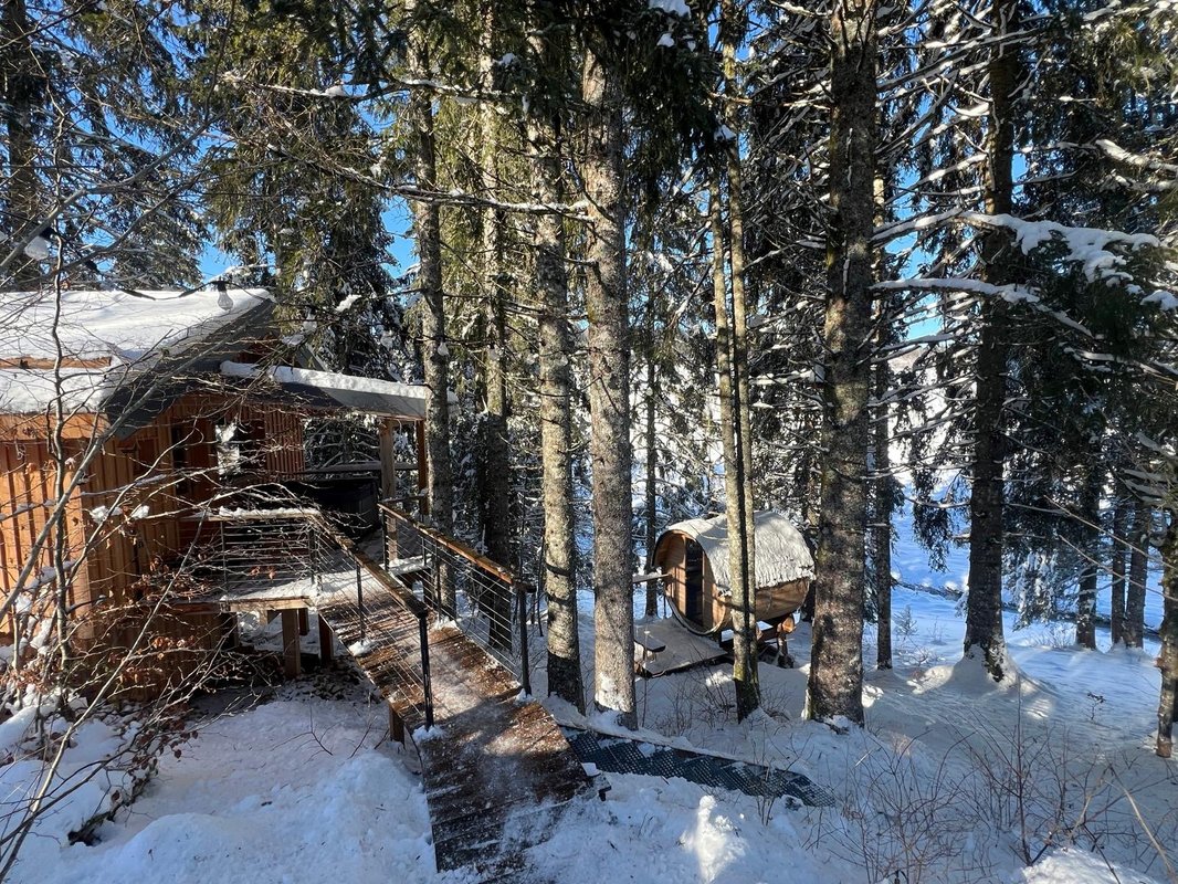 Cabane La Bois du four & Spa & Sauna à Petite Chaux (14)