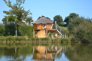 Cabane Familiale sur pilotis Amarante