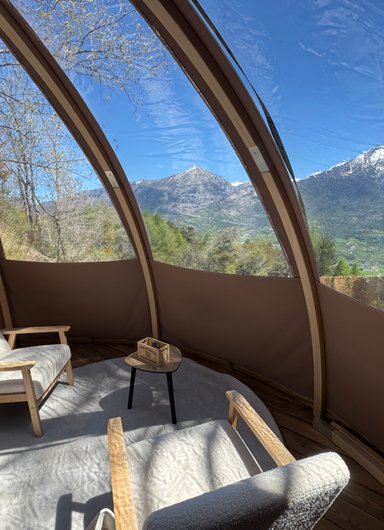 Wigwam montagnard à Châteauroux-Les-Alpes