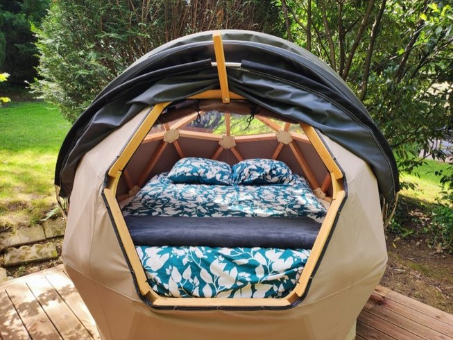 Hébergement AbracadaRoom : Le Dodôme étoilé - The mini-bubble, your head in the stars. - Image 3