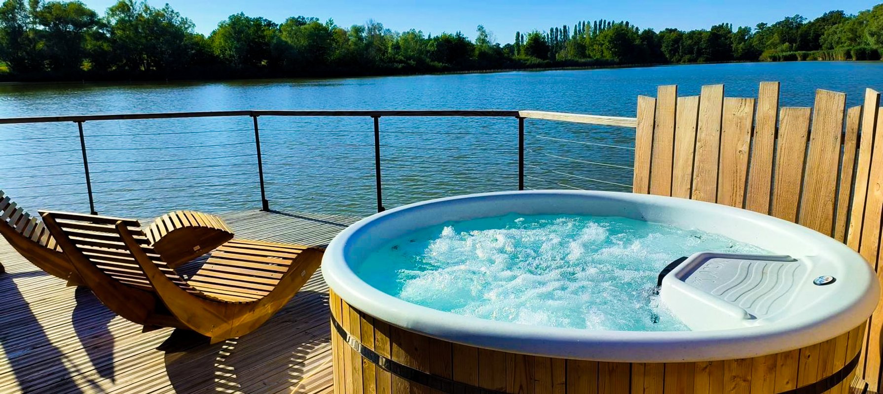 Cabane Spa les Flots 4 pers à Bâgé-Dommartin (7)