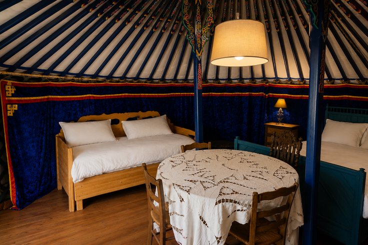 Hébergement AbracadaRoom : Yourte Loup Bleu - Image 5