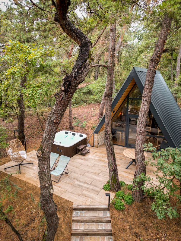 Chalet  CanopéA SPA Privatif, Domaine CollinéA en Drôme Des Collines à Bathernay (23)