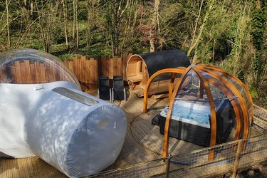 Bulle groseille & Spa & Sauna à Bonnemaison (2)