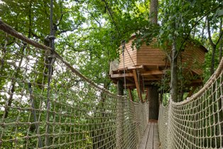 Cabane dans les arbres Orne