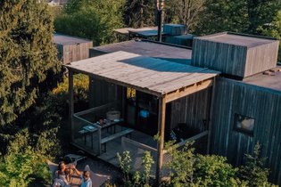 Cabane sur pilotis Bas-Rhin