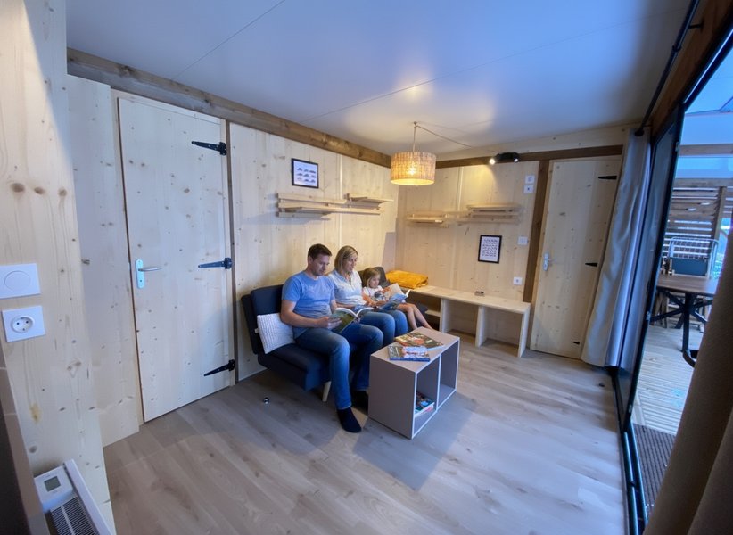 Hébergement AbracadaRoom : HY•Lødge Spa-5pers N°8 (Chalet nature avec spa privatif) - Image 13