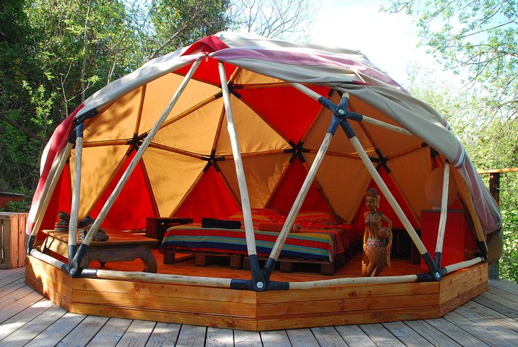 Hébergement AbracadaRoom : Sous toile et étoiles & piscine - Image 1