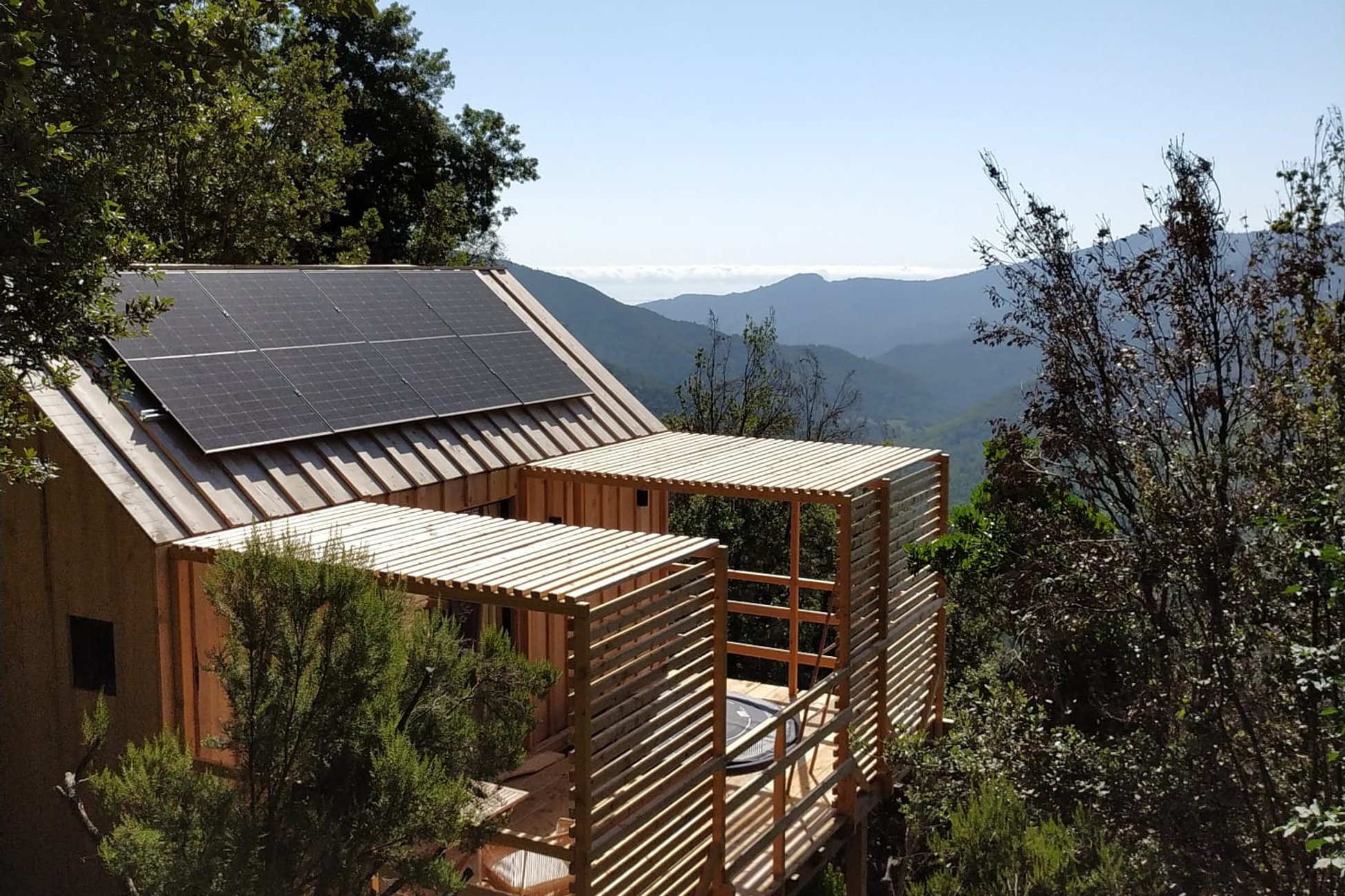 Hébergement UnicStay : Cabane Casalina avec Spa privatif à Poggio-Marinaccio