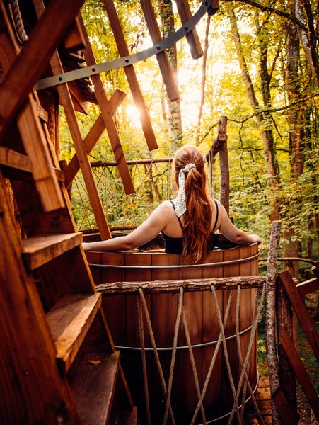 Hébergement AbracadaRoom : Cabane Spa Nid des Bois - Image 6