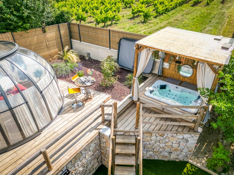 Hébergement AbracadaRoom : Vignabulle & Spa & Sauna - Image 21