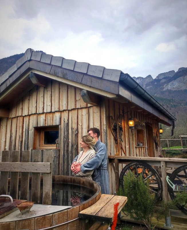 Chalet Trappeur & SPA à Le Biot (25)