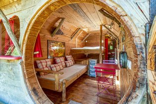 Maison de hobbit Indre-et-Loire