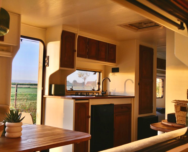 Hébergement AbracadaRoom : Tiny House Kaki & bain nordique - Image 19