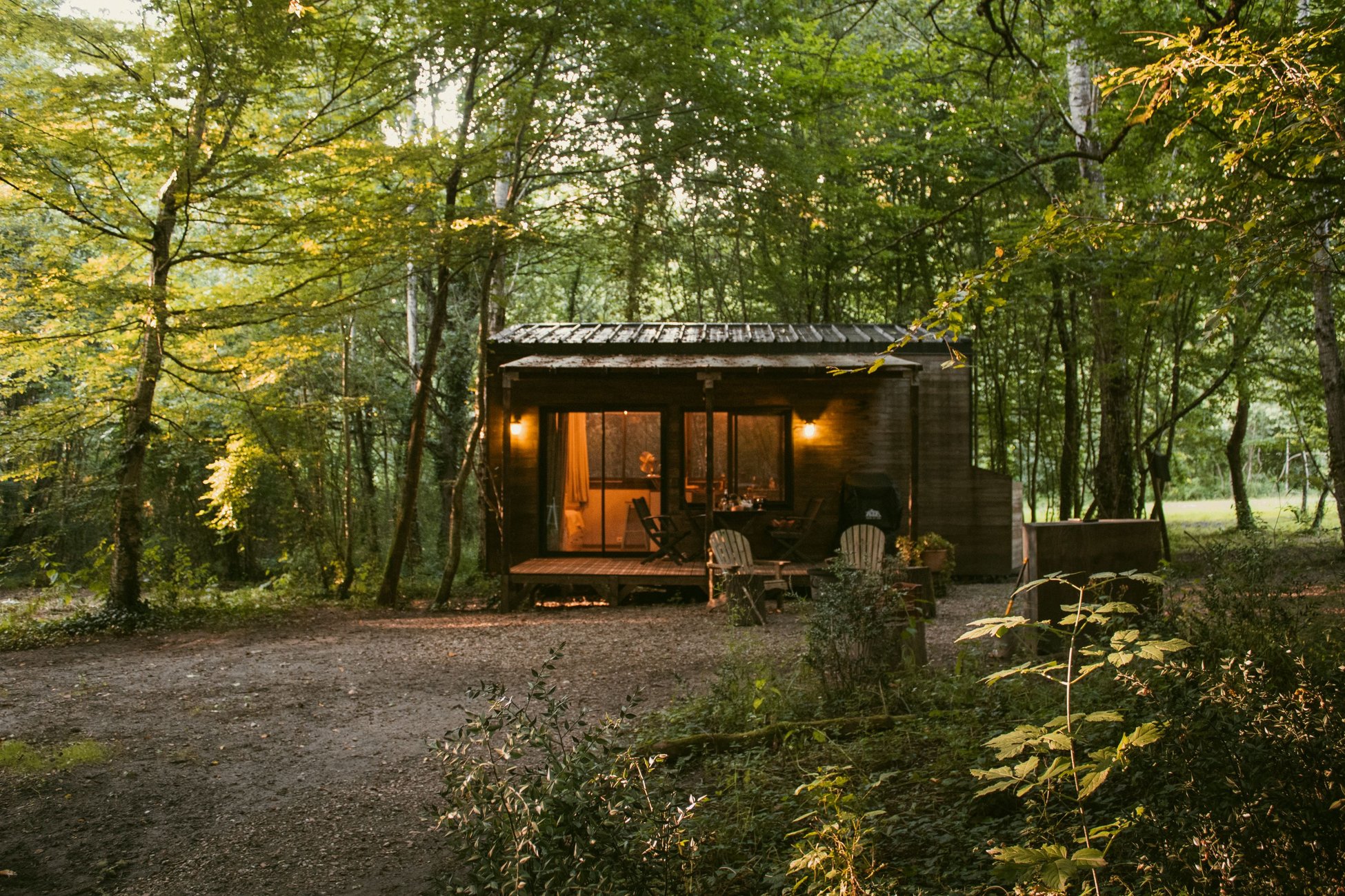 Hébergement UnicStay : Tiny House Lumen & son bain bordelais à Saint Martin Curton