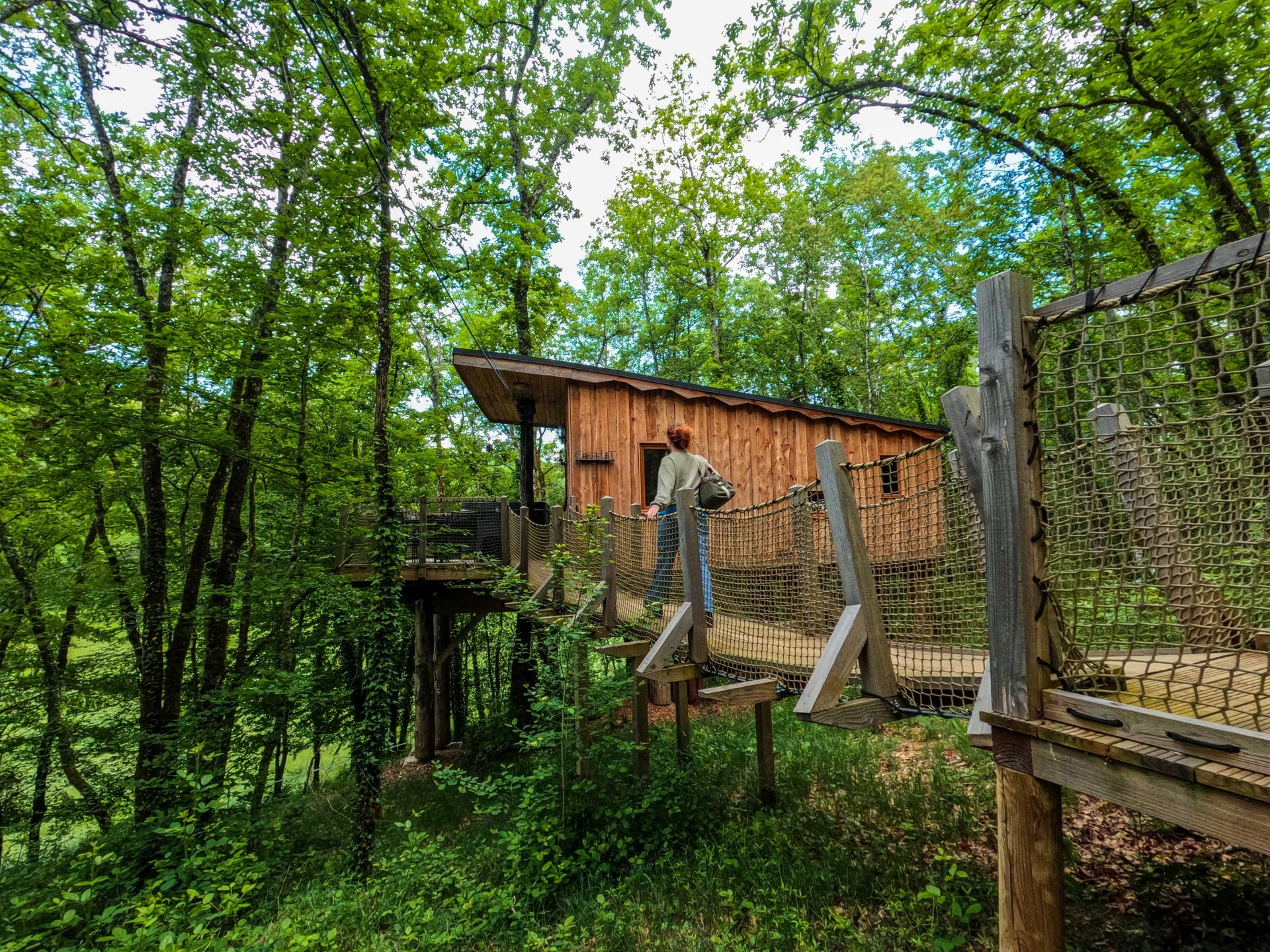 Cabane avec spa "Carrelet"