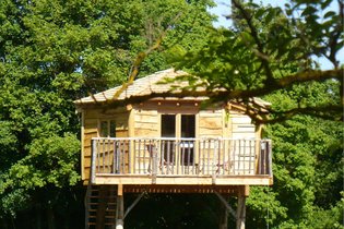 Cabane "Les 3 Chouettes"
