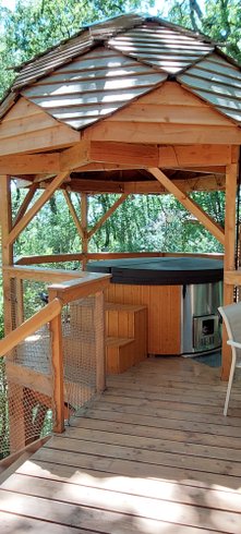 Hébergement AbracadaRoom : Cabane perchée ASTERIA & Spa - Image 3