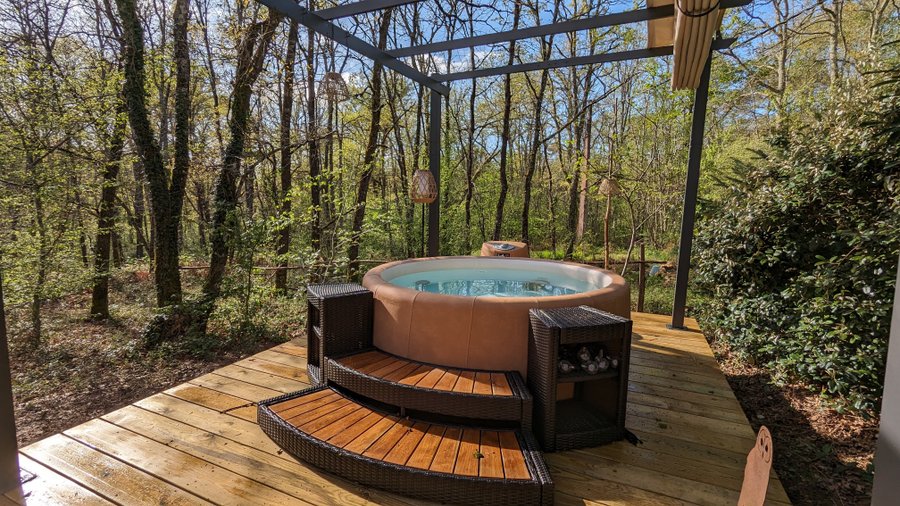 Hébergement AbracadaRoom : Chalet bois Hulotte avec SPA - Image 9