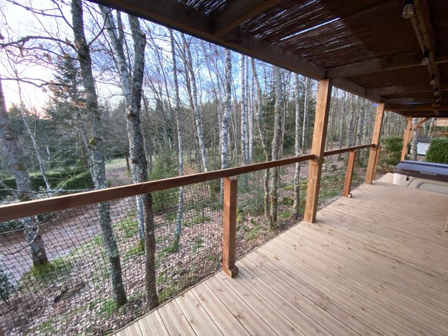 Hébergement AbracadaRoom : HY•Lødge Spa-6pers N°4 (Chalet nature avec spa privatif) - Image 2