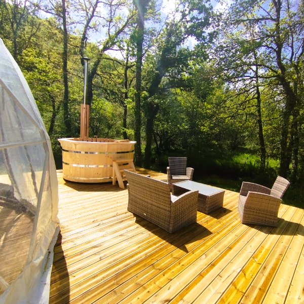 Hébergement AbracadaRoom : Dôme vue Rivière & spa - Image 5