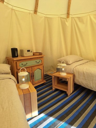 Hébergement AbracadaRoom : TIPIS nature, coucher de soleil et petit-déjeuner - Image 4