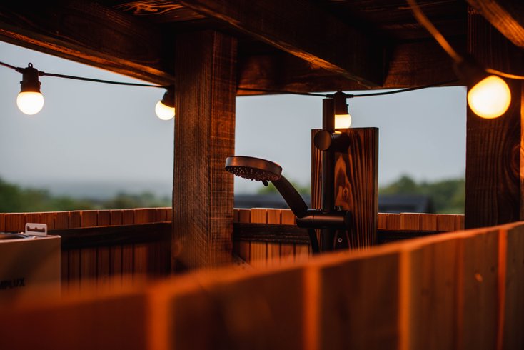 Hébergement AbracadaRoom : Tiny A-frame & Spa - Image 10