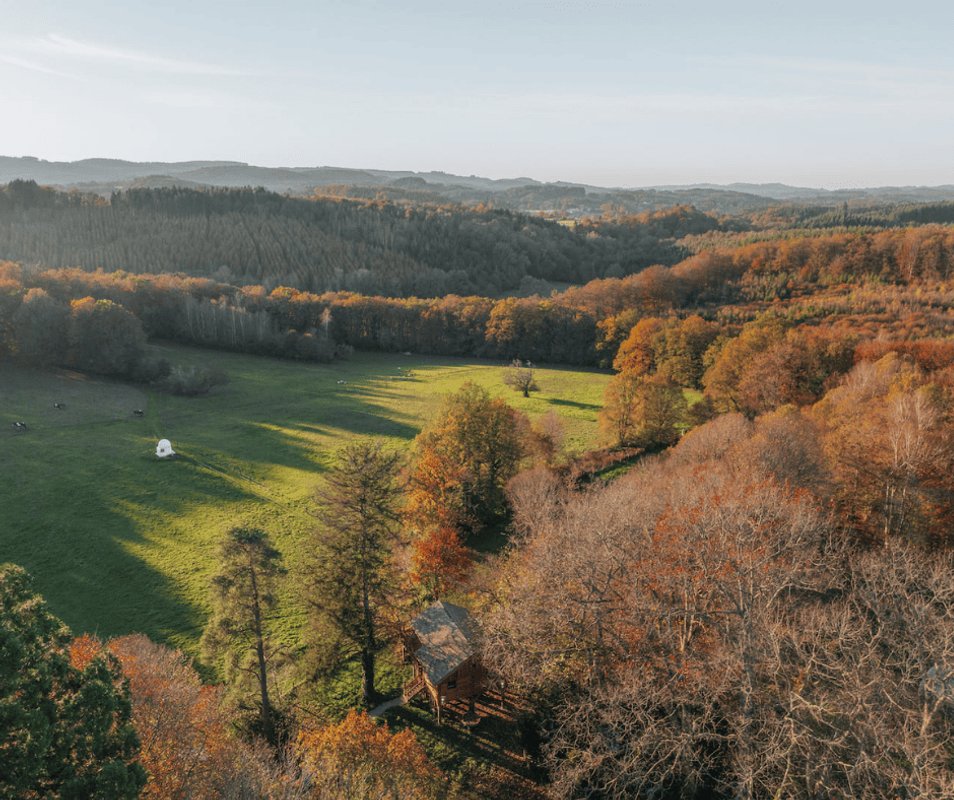 Cabanon Perché  à Château de Memanat à Chavanat (66)
