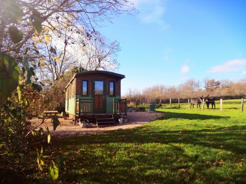 Hébergement AbracadaRoom : La Roulotte des Clartés & Spa - Image 4