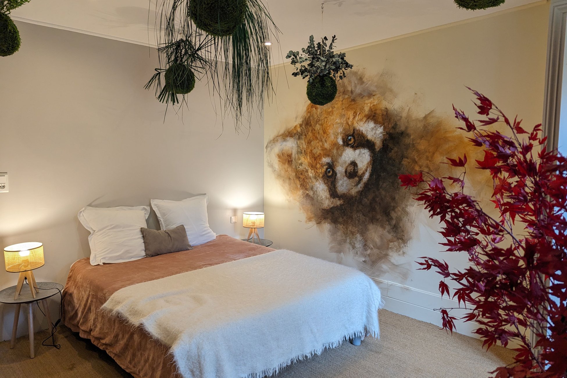 Hébergement UnicStay : Chambre "Rêve de Panda roux" à Parentignat